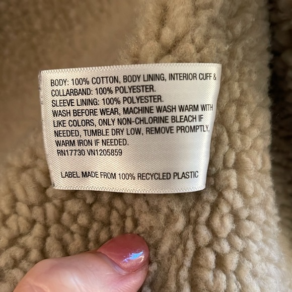 Kid’s Fleece Lined Flannel Shacket - L (12/14) - Picture 6 of 6